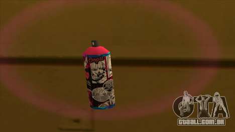 Novo Spray Can Mod para GTA San Andreas