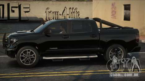 Toyota Tundra Black para GTA San Andreas