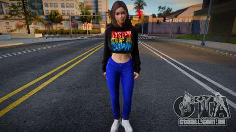 Samantha Samsung System Of A Down Fan para GTA San Andreas