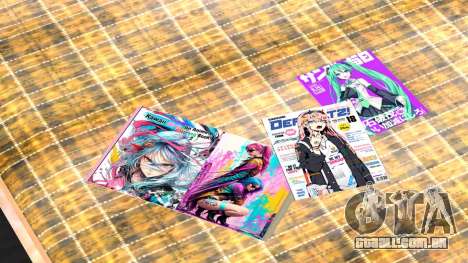 Novos livros e revistas para GTA San Andreas