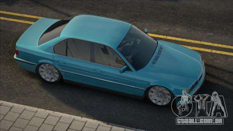 BMW E38 Blue CCD para GTA San Andreas