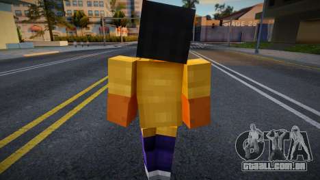 Big Bear Minecraft Ped para GTA San Andreas