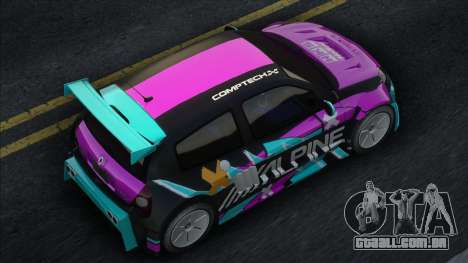 [NFS Carbon] Renault Clio V6 BubbleGum para GTA San Andreas