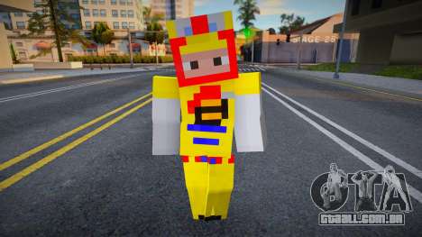 Wmybell Minecraft Ped para GTA San Andreas