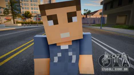 Sindaco Minecraft Ped para GTA San Andreas