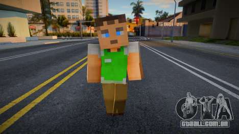 Omonood Minecraft Ped para GTA San Andreas