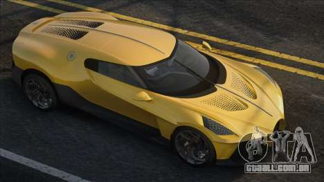 Bugatti La Voiture Noire Yellow para GTA San Andreas