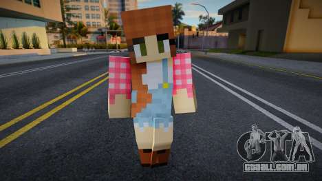Cwfyhb Minecraft Ped para GTA San Andreas