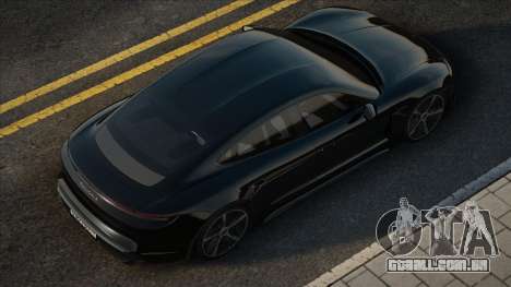 Porsche Taycan Black para GTA San Andreas