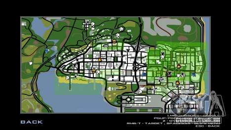 Radar retangular para GTA San Andreas