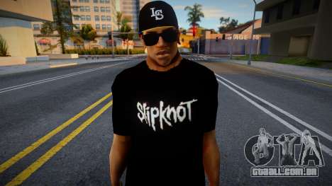 CJ HD tipo slipknot y adidas para GTA San Andreas