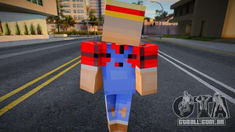 Cwmyfr Minecraft Ped para GTA San Andreas