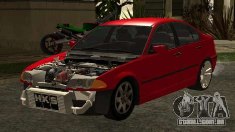 Mazda Rx-7 Motor BMW 323i E46 para GTA San Andreas