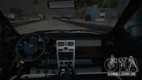Lada Priora Blue para GTA San Andreas
