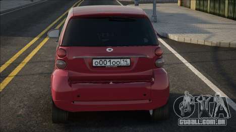 Smart Fortwo CCD para GTA San Andreas