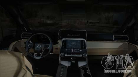 Lexus LX600 MVM para GTA San Andreas