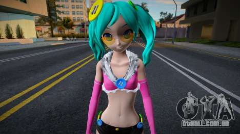 PDFT Hatsune Miku Pink Pops v3 para GTA San Andreas