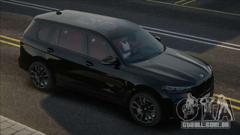 BMW X7 XDrive D50 Black para GTA San Andreas