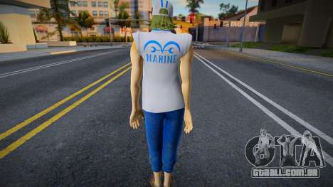 One Piece Marine Soldier para GTA San Andreas