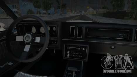 Buick Regal GNX White para GTA San Andreas