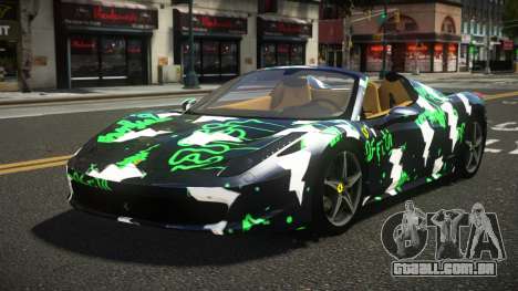 Ferrari 458 LE Roadster S9 para GTA 4