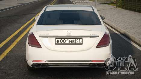Mercedes-Benz x222 White para GTA San Andreas