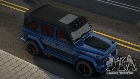 Mercedes-AMG G63 Mansory Blue para GTA San Andreas