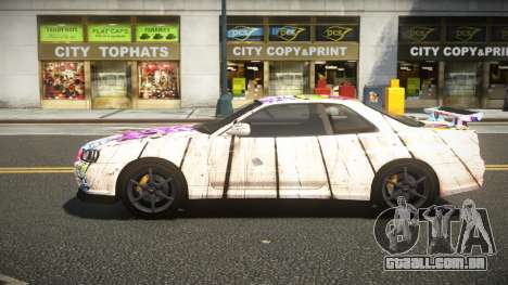 Nissan Skyline R34 L-Sport S13 para GTA 4