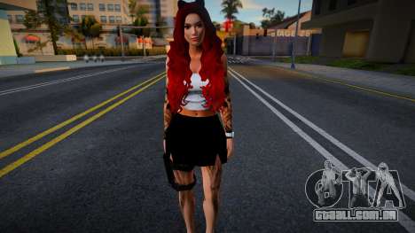 Skin Random 28 Red para GTA San Andreas