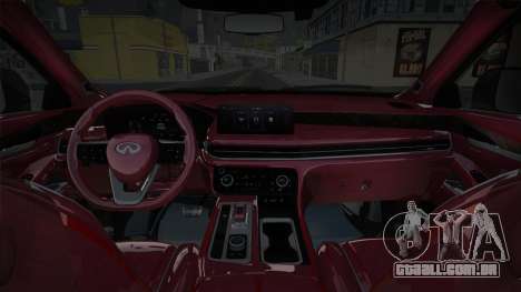 Infiniti QX60 2023 Black para GTA San Andreas
