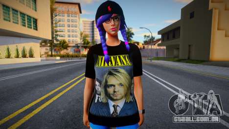 Splatterella Fan Nirvana para GTA San Andreas