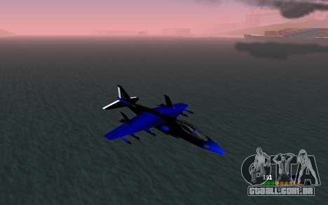 [HD] Hydra - dark blue para GTA San Andreas