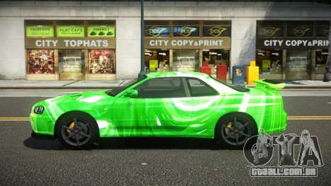 Nissan Skyline R34 L-Sport S11 para GTA 4