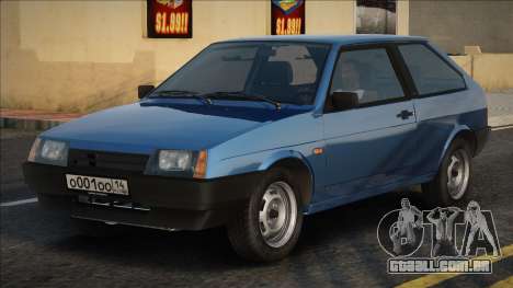 VAZ 2108 azul para GTA San Andreas