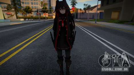 Lucia - Plume from Punishing: Gray Raven v2 para GTA San Andreas