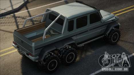 Mercedes-Benz G63 AMG 6x6 Silver para GTA San Andreas