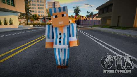 Wmopj Minecraft Ped para GTA San Andreas