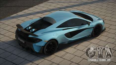 Mclaren 570 Blue para GTA San Andreas