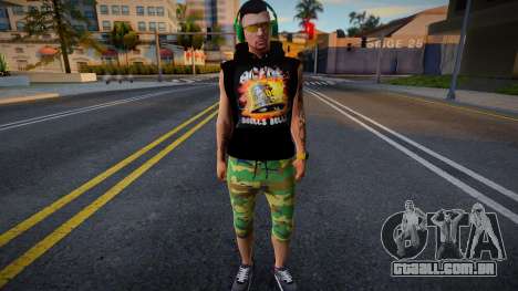 Man from GTA V (ACDC fan) para GTA San Andreas