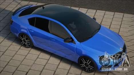 Skoda RS Blue para GTA San Andreas