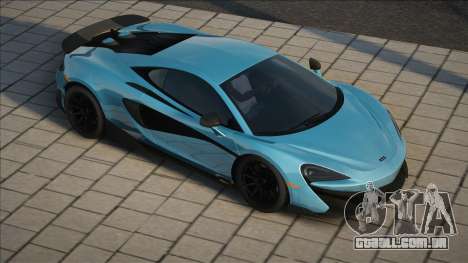 Mclaren 570 Blue para GTA San Andreas