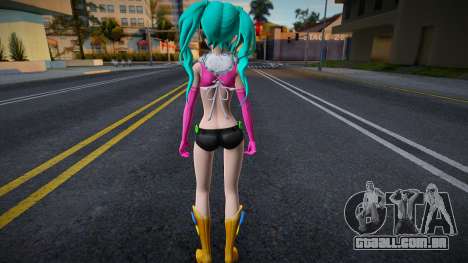 PDFT Hatsune Miku Pink Pops v3 para GTA San Andreas