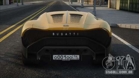 Bugatti La Voiture Noire Yellow para GTA San Andreas