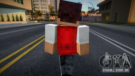 Bmytatt Minecraft Ped para GTA San Andreas