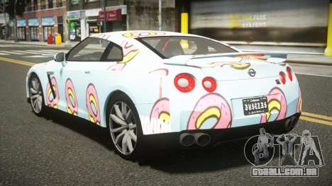 Nissan GT-R R35 ST G-Style S2 para GTA 4