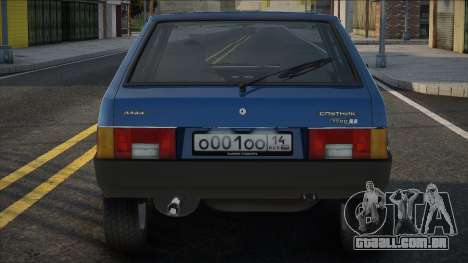 VAZ 2108 azul para GTA San Andreas