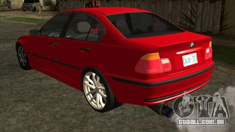 Mazda Rx-7 Motor BMW 323i E46 para GTA San Andreas