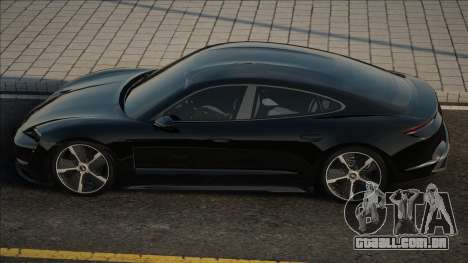 Porsche Taycan Black para GTA San Andreas