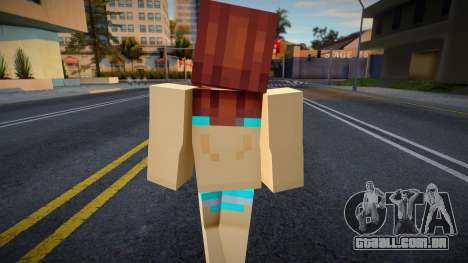 Hfybe Minecraft Ped para GTA San Andreas