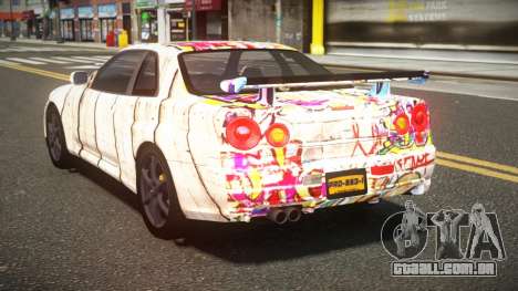 Nissan Skyline R34 L-Sport S13 para GTA 4